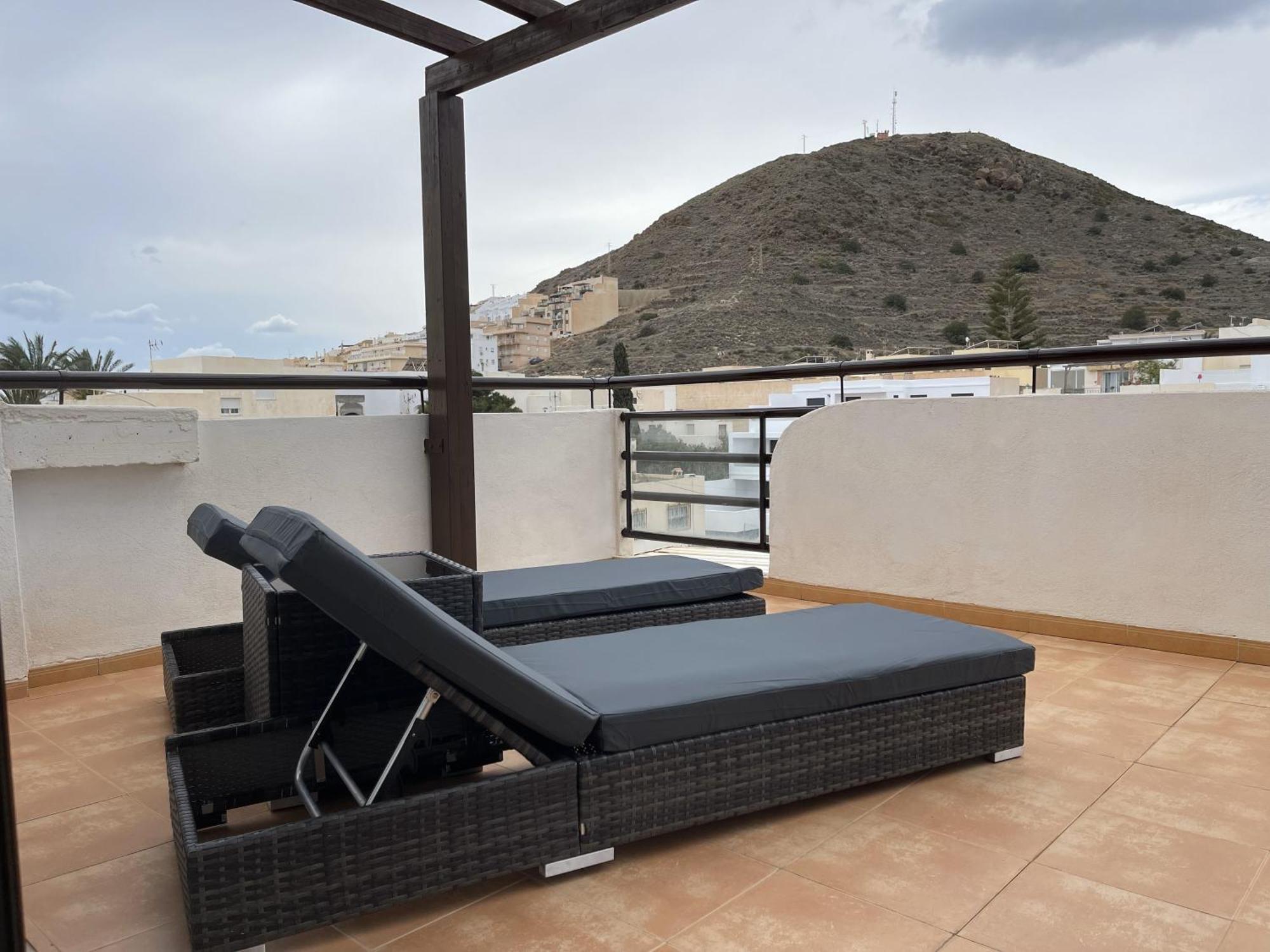 Atico Carboneras Con Fantastica Terraza Apartman Kültér fotó
