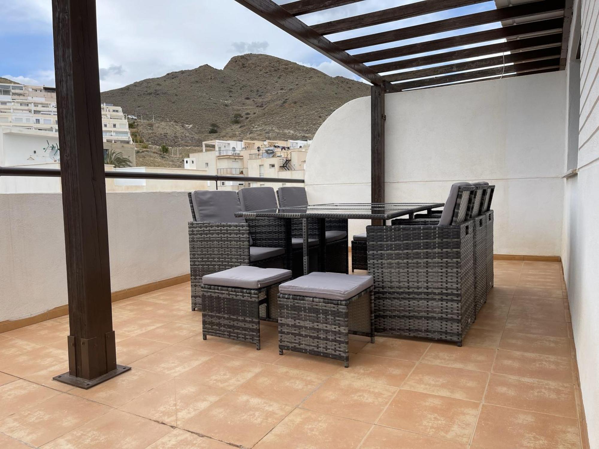 Atico Carboneras Con Fantastica Terraza Apartman Kültér fotó